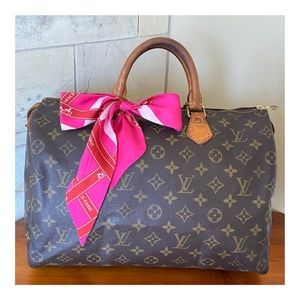 AUTHENTIC LOUIS VUITTON SPEEDY 35 HANDBAG VINTAGE MONOGRAM